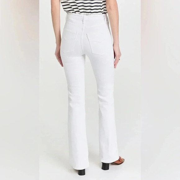 ASKK NY 70s Boot Ivory Jeans High Rise Flare - Picture 4 of 14